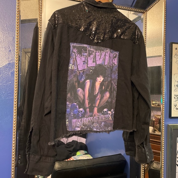 Levi’s Elvira cropped handmade shacket - Picture 5 of 6